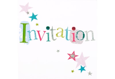 Simon Elvin Open Invitation Cards 6's (DP-202)