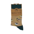 Eco Chic Beige Wild Birds Bamboo Socks 4-8 Eco Chic Beige Wild Birds Bamboo Socks 4-8