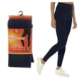 Ladies Navy Velvet Plush Leggings Ladies Navy Velvet Plush Leggings