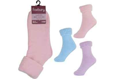 Rjm Ladies Bed Socks (SK124)