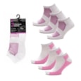 Ladies Half Terry Trainer Socks 3Pk Ladies Half Terry Trainer Socks 3Pk