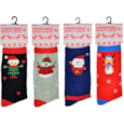 Ladies Cotton Rich Christmas Socks (SK254C)