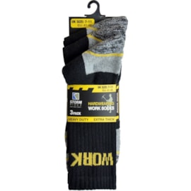 Rjm Mens 3pk Work Socks Rjm Mens 3pk Work Socks