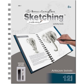 Royal Brush Sketching Made Easy Book (SKB-1)