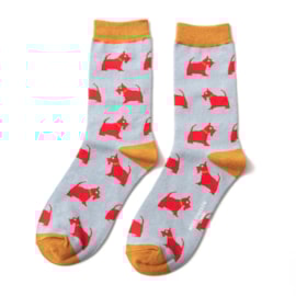 Miss Sparrow Westie Pups Socks Duck Egg Miss Sparrow Westie Pups Socks Duck Egg