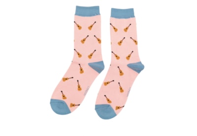 Miss Sparrow Acoustic Guitar Socks Dusky Pink Miss Sparrow Acoustic Guitar Socks Dusky Pink
