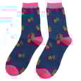 Miss Sparrow Cherries Socks Navy Miss Sparrow Cherries Socks Navy