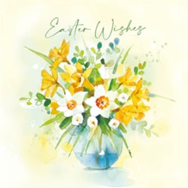 Daffodil Bouquet Easter Card (SNE0112P)