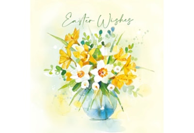 Daffodil Bouquet Easter Card (SNE0112P)