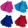 Girls Thermal Snow Soft Magic Gloves (GL022B)