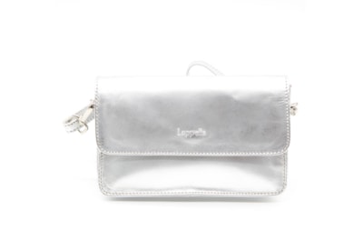 Lappella Sofia Leather Crossbody Bag Silver