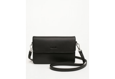 Lappella Sofia Crossbody In Black Valentino Leather Ref 140-1 Lappella Sofia Crossbody In Black Valentino Leather Ref 140-1