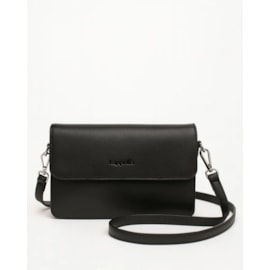 Lappella Sofia Crossbody In Black Valentino Leather Ref 140-1