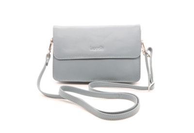 Lappella Sofia Leather Crossbody Bag Smoke Grey Lappella Sofia Leather Crossbody Bag Smoke Grey
