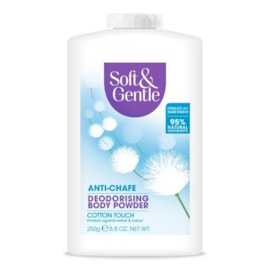 Soft & Gentle Cotton Touch Body Powder 250G Soft & Gentle Cotton Touch Body Powder 250G