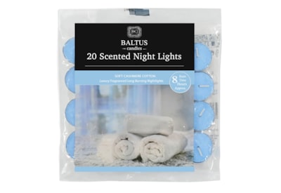 Baltus 8hr Burn Nightlights Cashmere Cotton 20s Baltus 8hr Burn Nightlights Cashmere Cotton 20s