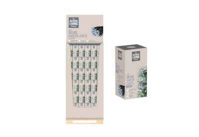 Solar 50 Led Lights Cool White Solar 50 Led Lights Cool White