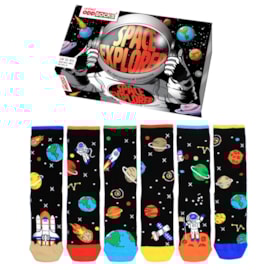 Space Explorer Socks 12-5 Boxed Space Explorer Socks 12-5 Boxed