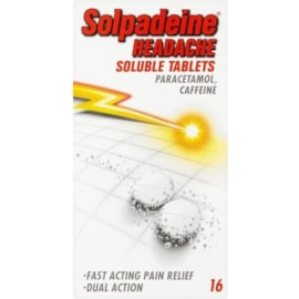 Solpadeine Soluble Tablets 16's (2979250)