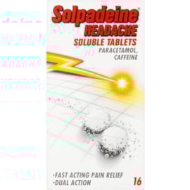 Solpadeine Headache Soluble Tablets 16's Solpadeine Headache Soluble Tablets 16's