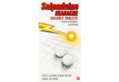 Solpadeine Soluble Tablets 16's Solpadeine Soluble Tablets 16's