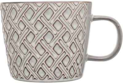 Siip Reactive Glaze Grey Mug Diamond Siip Reactive Glaze Grey Mug Diamond