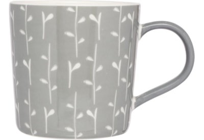 Siip Ekko Floral Stems Mug Grey Siip Ekko Floral Stems Mug Grey