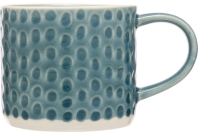 Siip Embrossed Circle Mug Green Siip Embrossed Circle Mug Green