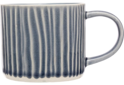 Siip Embrossed Lines Mug Navy (SPEMBLINENAV)
