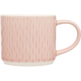 Siip Embrossed Teardrop Mug Pink (SPEMBTDROP)