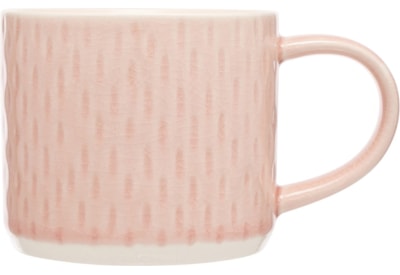 Siip Embrossed Teardrop Mug Pink Siip Embrossed Teardrop Mug Pink