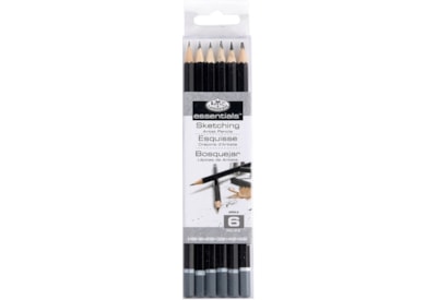 Royal Brush Sketching Pencils 6s (SPEN-6)
