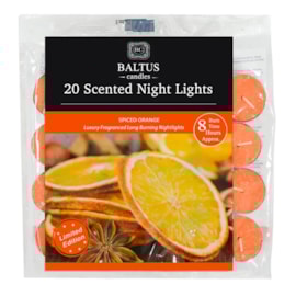Baltus 8hr Nightlights Spiced Orange 20s Baltus 8hr Nightlights Spiced Orange 20s