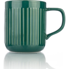 Siip Solid Colour Embossed Large Mug Green (SPMUGTLGRN)