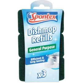 Spontex Dish Mop Refill 3s (60803161)