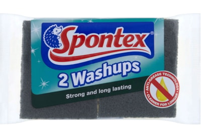 Spontex Washups 2pk 6s 2pk (19403166)