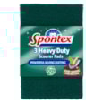 Spontex Heavy Duty Scourer Pads 3Pk C & C Spontex Heavy Duty Scourer Pads 3Pk C & C