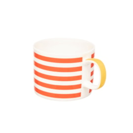 Siip Horizontal Stripe Short Mug Red (SPSTUBSTRRED)