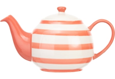 Siip Wide Horizontal Stripe 2 Cup Teapot Red (SPTPHWIDRED2)