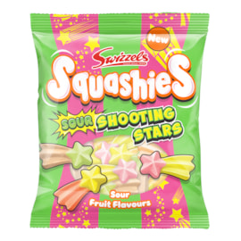 Swizzels Squashies Sour Shooting Stars 100G
