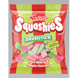 Swizzels Squashies Sour Cherry & Apple 140G Swizzels Squashies Sour Cherry & Apple 140G
