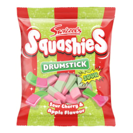 Swizzels Squashies Sour Cherry & Apple 140G Swizzels Squashies Sour Cherry & Apple 140G
