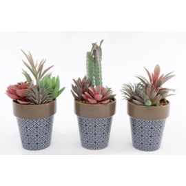 Sifcon Serenity Artificial Cactus With Flower 20cm (SR0065)