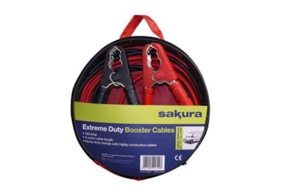 Sakura Extreme Duty 700a Booster Cables 4m (SS3627)