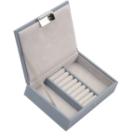 Lc.mini Lidded Stacker Blue & Grey Lc.mini Lidded Stacker Blue & Grey