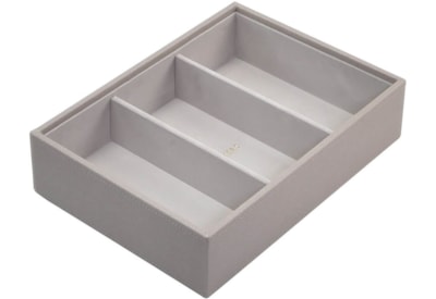 Classic 3 Section Deep Stacker Taupe & Grey Classic 3 Section Deep Stacker Taupe & Grey