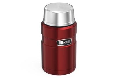 Thermos Stainless King Food Flask Red 710Ml