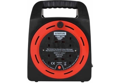 Status 15m 13 Amp 4 Way Extension Reel Status 15m 13 Amp 4 Way Extension Reel