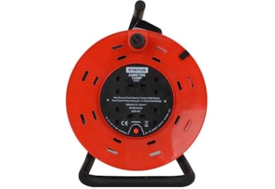 Status 25m 13 Amp 4 Way Extension Reel Status 25m 13 Amp 4 Way Extension Reel