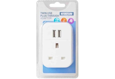 Status Twin Usb Plug Through Adapter Status Twin Usb Plug Through Adapter